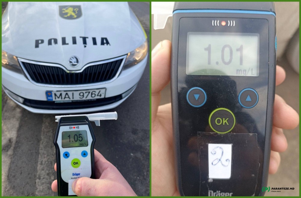Cifre îngrijorătoare. În ultimele 24 de ore, 18 șoferi au fost prinși în stare de ebrietate la volan